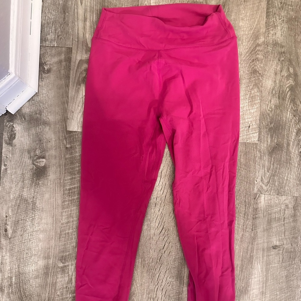 Pink active leggings